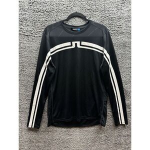 J.Lindeberg Men's Logo Tx Long Sleeve‎ Jersey Tee Mens Size L